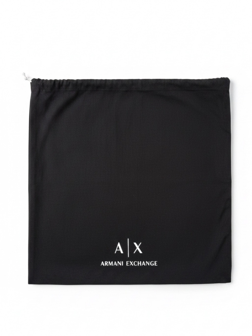 Armani Exchange A|X Black Branded Drawstring Dust Bag / Storage Pouch